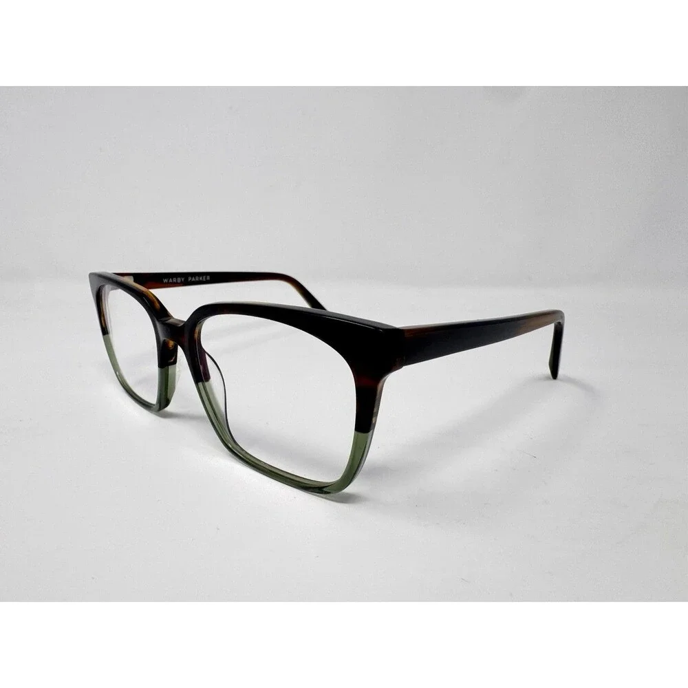 Warby Parker Hughes M 723 Eyeglass Frames Only 52-17-140 Brown Green